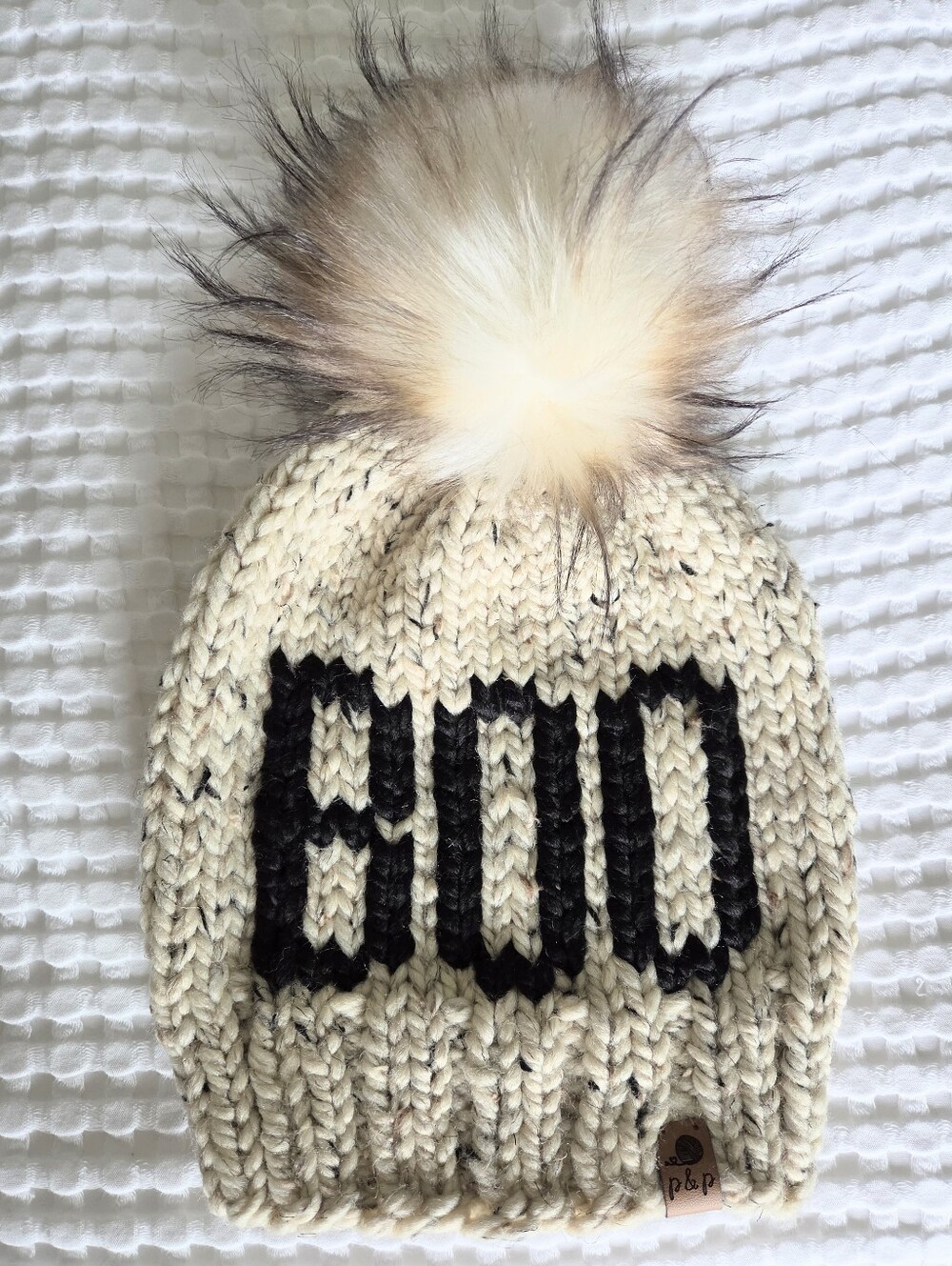 Pine And Poppy Knit Hat